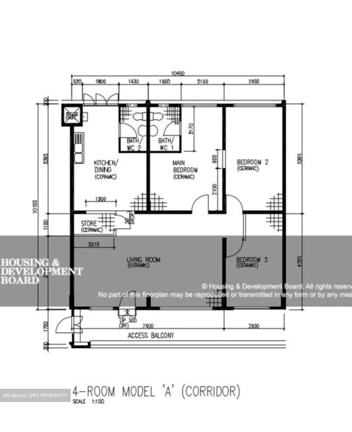 Blk 813 Jurong West Street 81 (Jurong West), HDB 4 Rooms #541510701